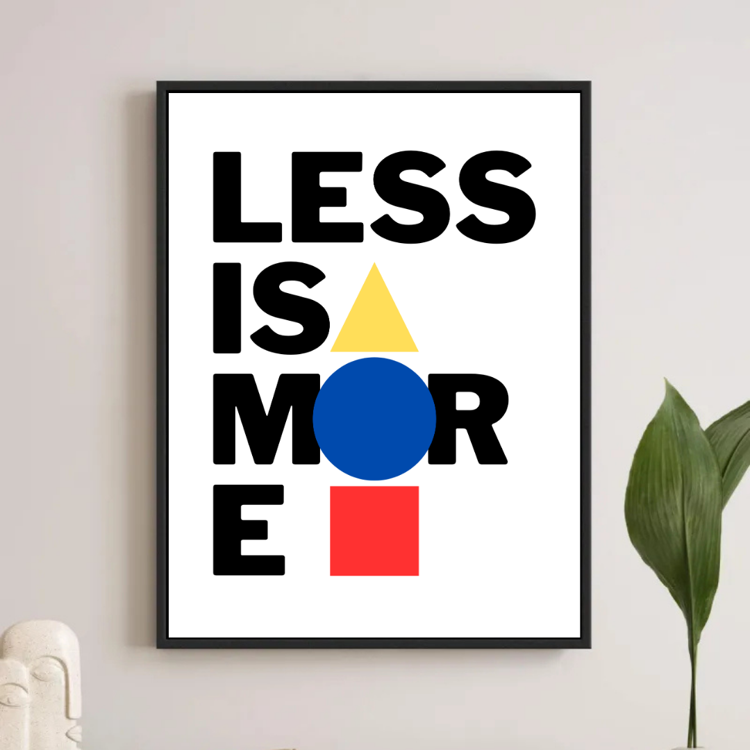 Less Is More