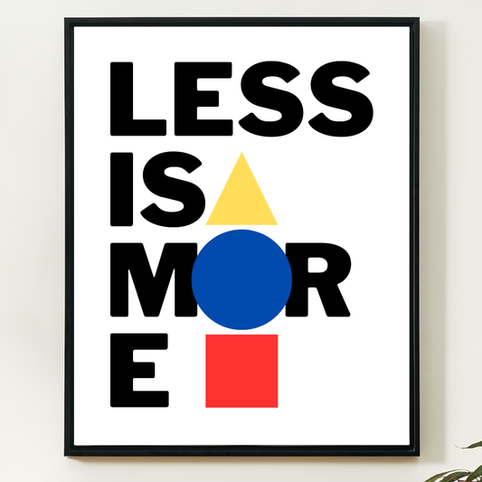 Less Is More